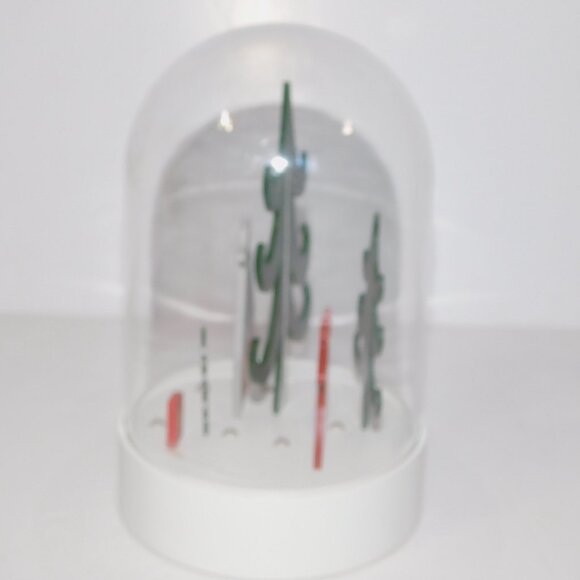 Ikea STRALA LED Christmas decorative table lamp, dome forest 7" Winter Light - Picture 5 of 11